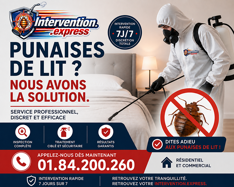 Punaises de Lit Puteaux 92800